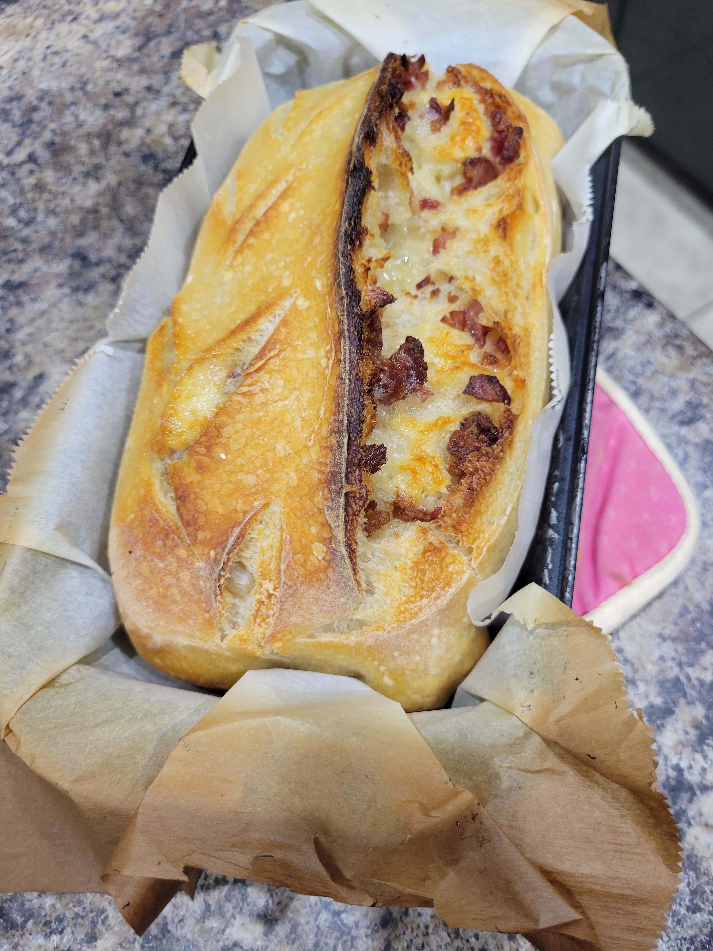 Bacon White Cheddar Sourdough