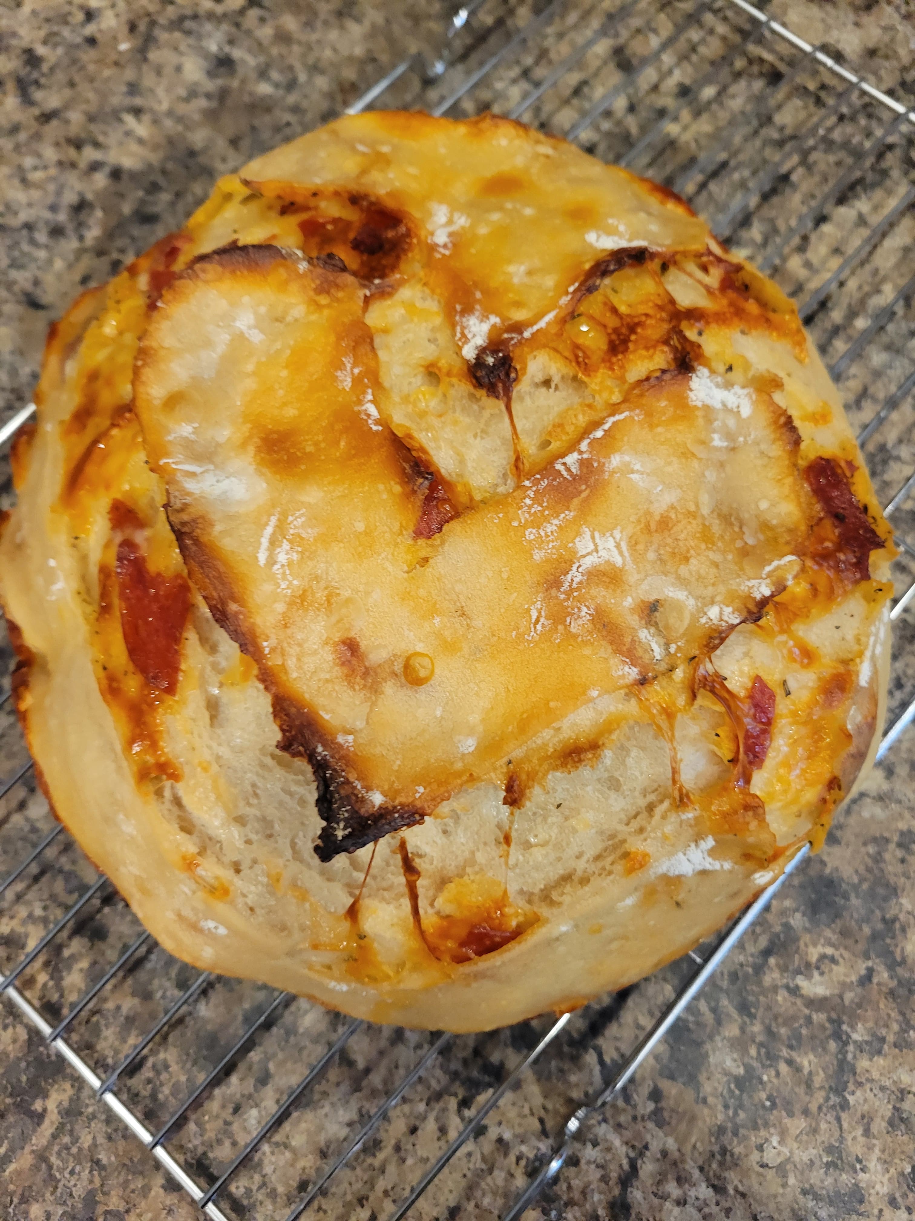 Pepperoni Mozzarella Sourdough